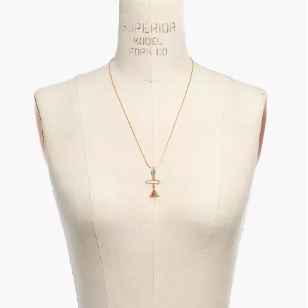 Madewell Desert Sunset pendant necklace Sante fe - Picture 6 of 7